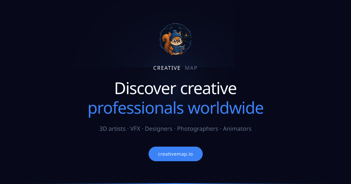 Creative Map — Discover Creatives Worldwide